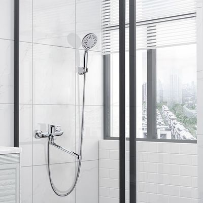 Ливень Bathroom плакировкой OEM поверхностный выстукивает штейновый черный Chrome