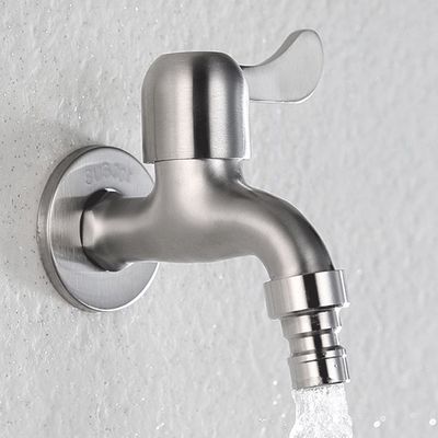 Смертная казнь через повешение Bi Faucet стиральной машины нержавеющей стали поверхностная рисуя отростчатая