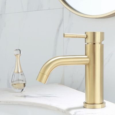 Охрана окружающей среды Faucet таза нержавеющей стали Bathroom полируя