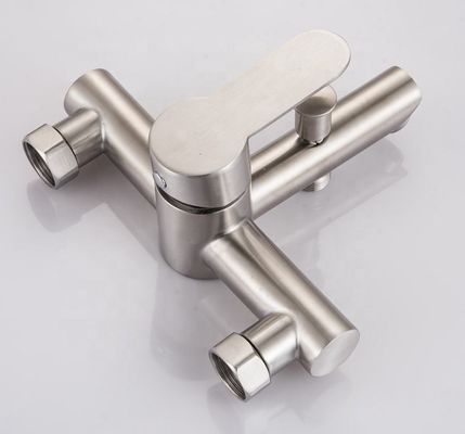 Точный блеск серебра Faucet нержавеющей стали Bathroom касания ISO9000
