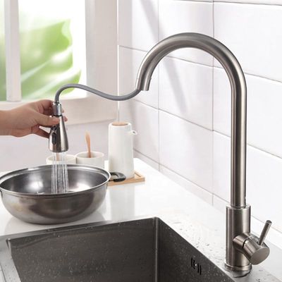 Поверхностный рисовать нержавеющий вытягивает вниз гигиеническое Faucet кухни здоровое