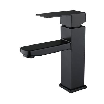 Faucet питьевой воды горячего холодного одиночного Faucet раковины таза Bathroom ручки гальванизируя