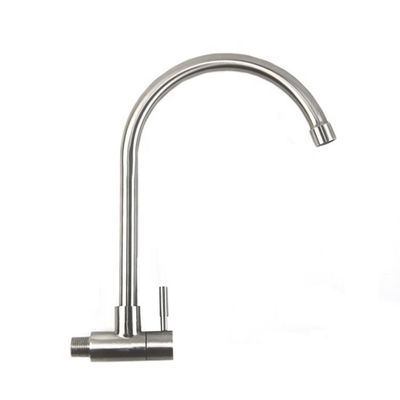 Faucet нержавеющей стали охраны окружающей среды одиночный холодный никакая стена ржавчины не установила