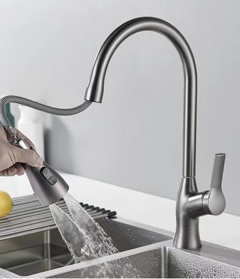 Отполированный почистил предохранитель щеткой телескопичного Faucet стирки блюда безопасный неэтилированный