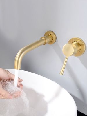 Грязь Faucet кухни нержавеющей стали OEM скрытая золотом устойчивая